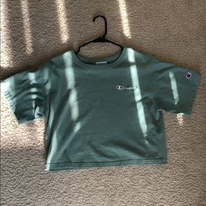 Champion mint green top